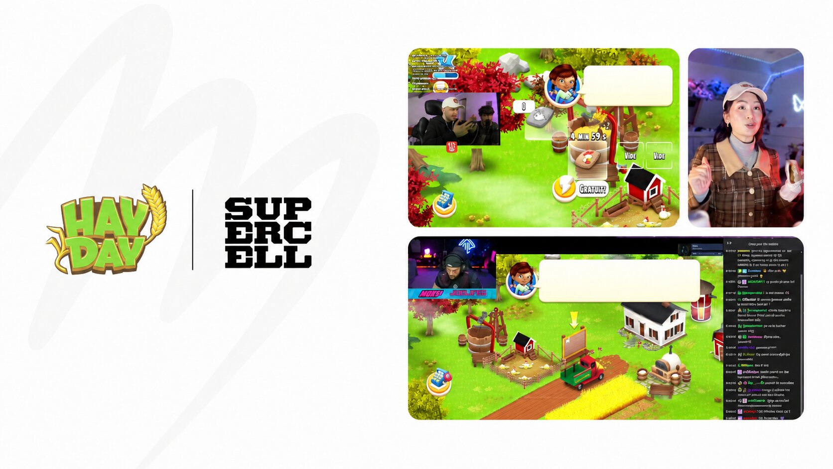 Hay Day × Supercell — activation Twitch créateurs